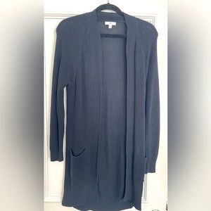 BP long black cardigan